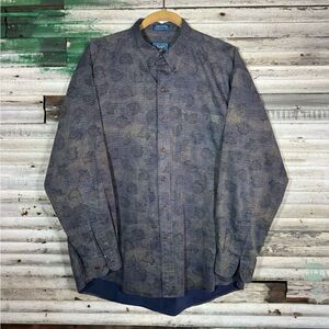 Vintage Chaps Ralph Lauren Leaves Shirt